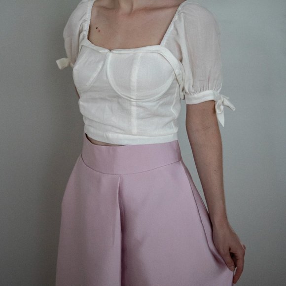 Off-white crop top from Boutique 1861 - Picture 2 of 5